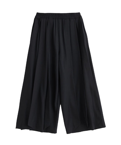 Art Print Panel Shirt&Wide Tuck Pants Series